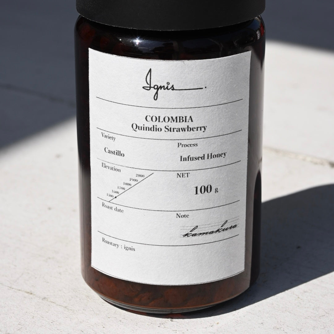 Colombia / Mazatlan Castillo Strawberry Infused Honey