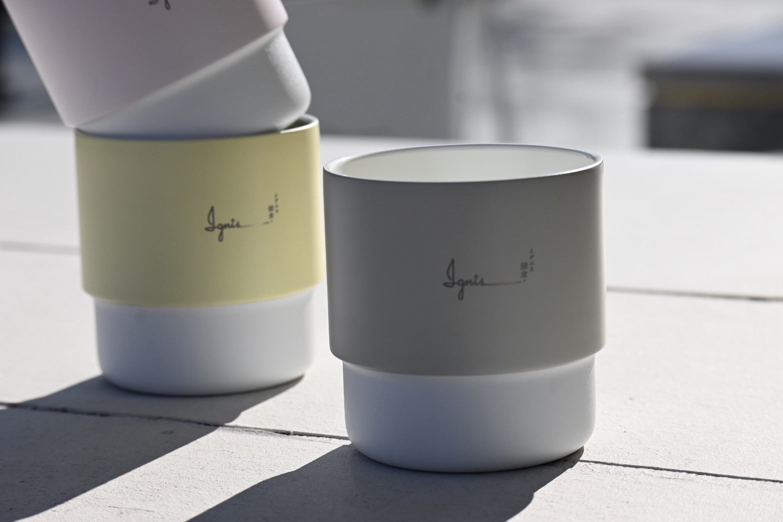 ignis オリジナルロゴカップ